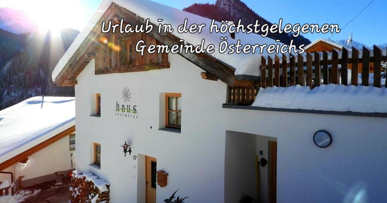 Haus Edelweiss Spiss Bei Samnaun Шписс Экстерьер фото